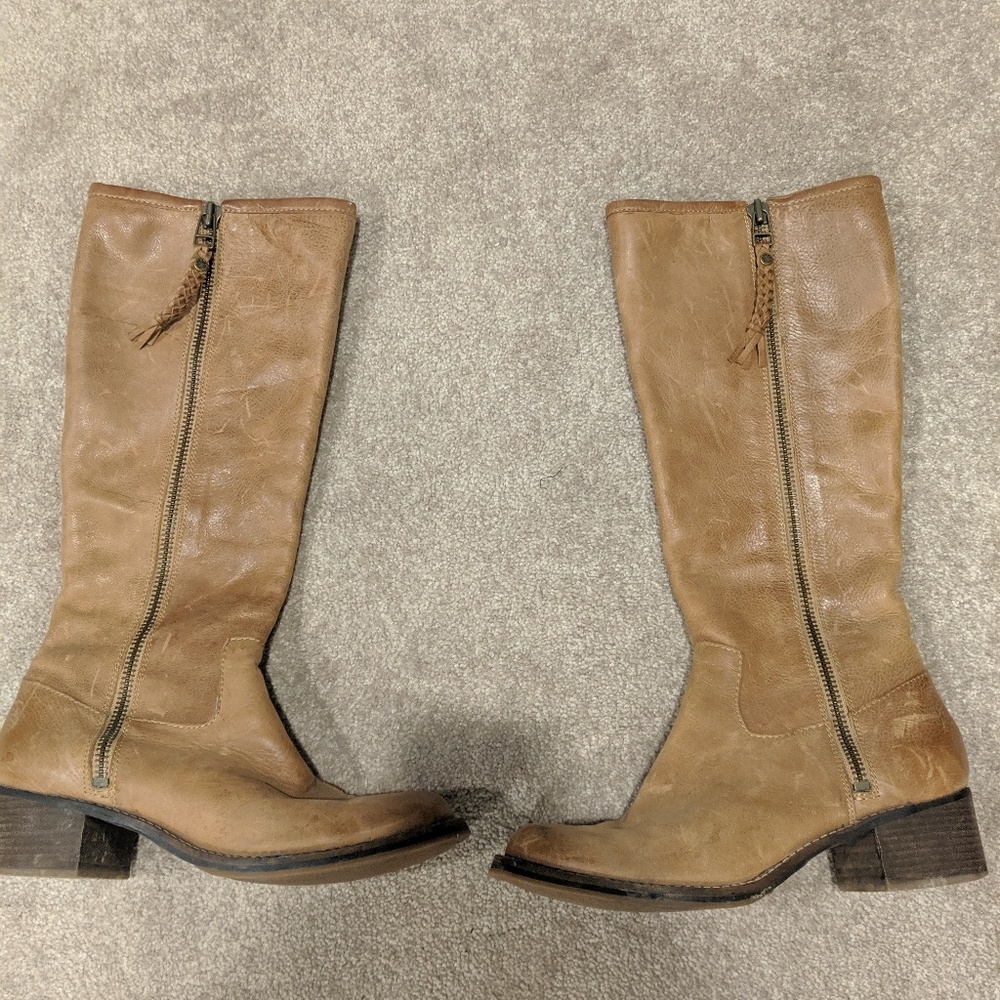 Lucky brand knee high boots